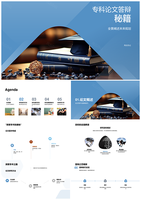 专科论文答辩秘籍新理论支持未来规划影响PPT模板