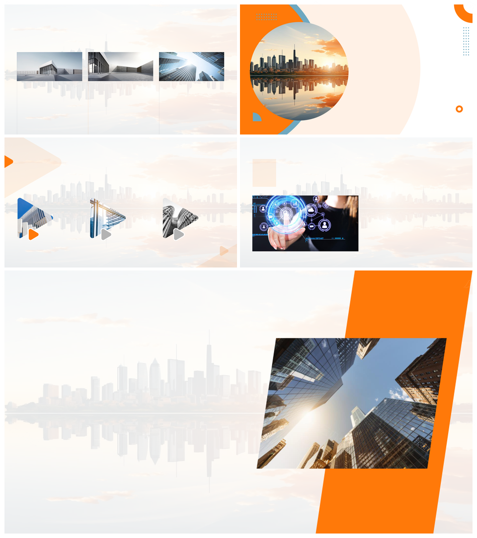 智能商业未来创新策略路演IT互联未来城市PPT模板