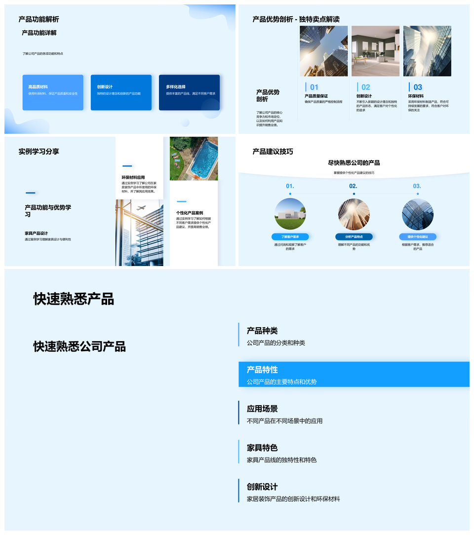 智能家居产品知识培训提升销售业绩PPT模板