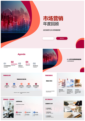 市场营销成功案例与未来策略执行效果评估PPT模板