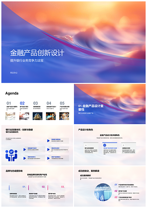 2025金融产品创新设计策略团队客户需求竞争力PPT模板
