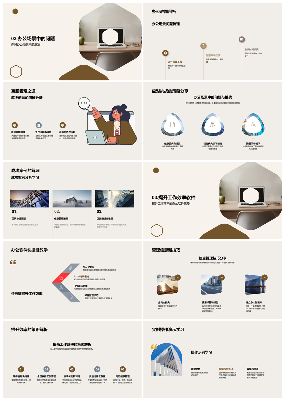 高效办公新境界时间管理软件技巧PPT模板