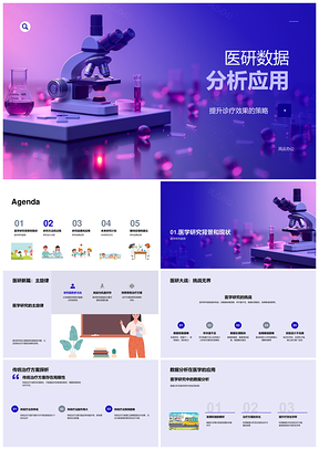 医研数据分析驱动诊疗优化趋势挑战方案研究PPT模板