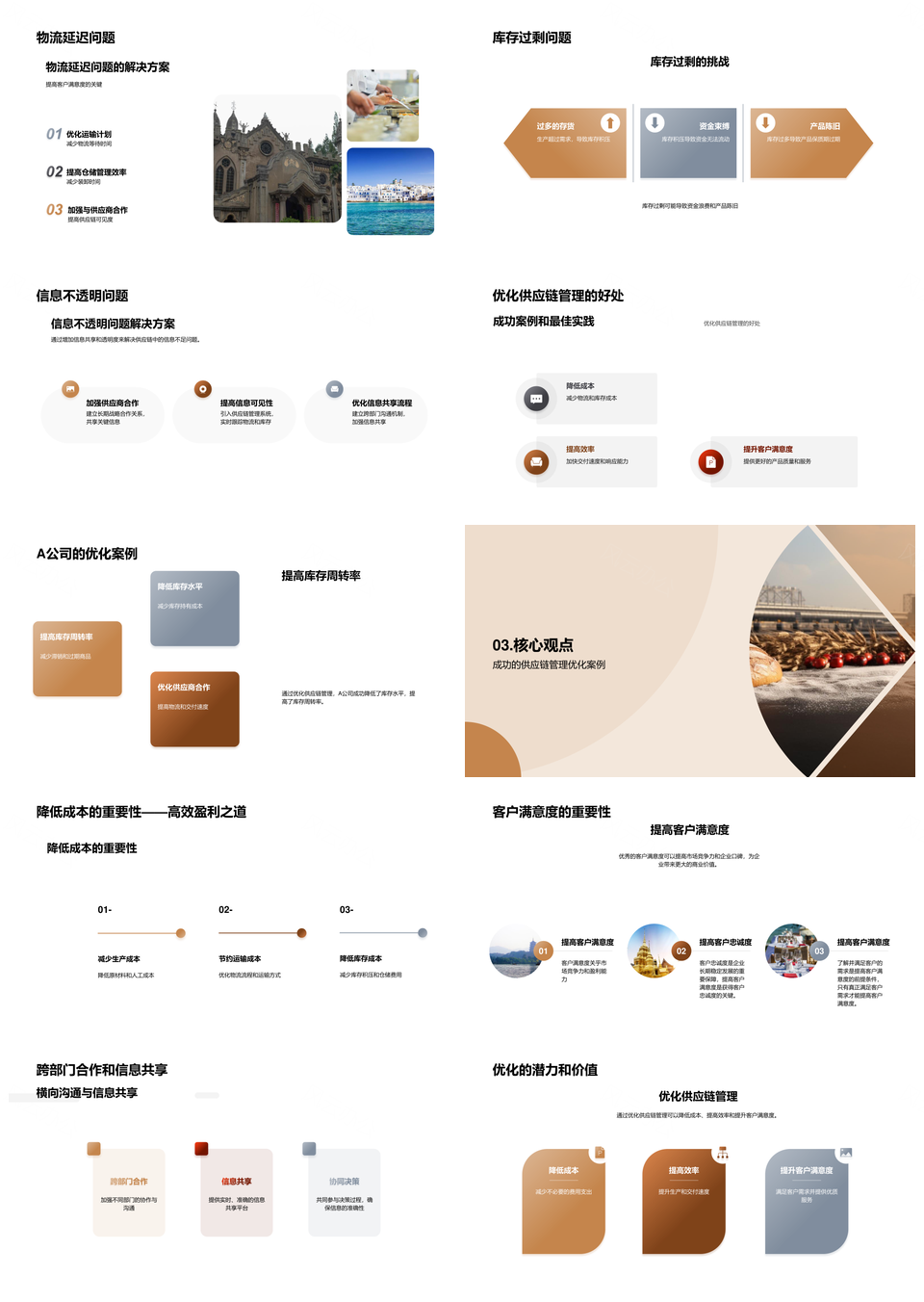 面包制造业供应链优化降本增效提客户满意度PPT模板
