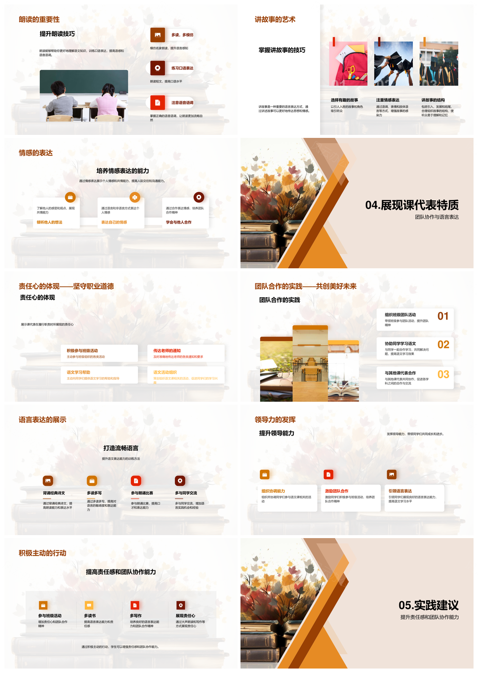 语文课代表读写协作责任养成PPT模板