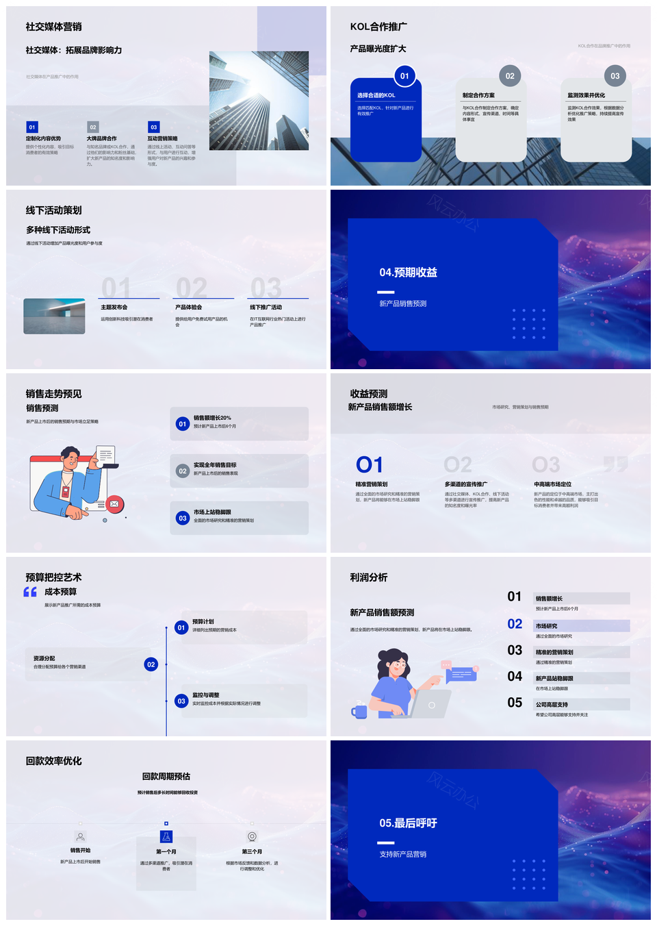 新品研发市场定位推广策略IT互联网营销环境PPT模板