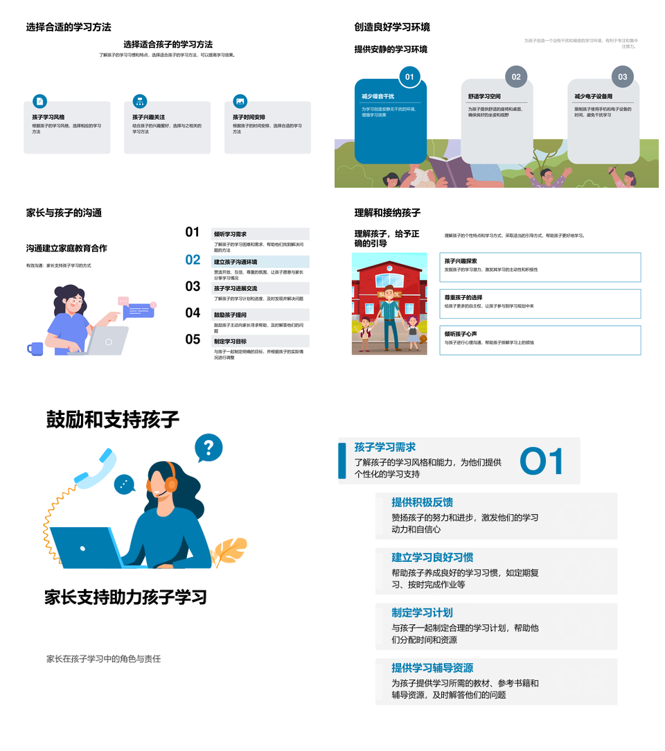 科学备考高效提升教育评估分析个性化图像联想策略PPT模板