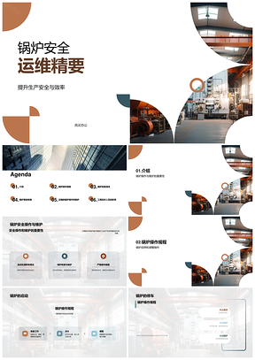 工业锅炉安全运行维护操作精要PPT模板