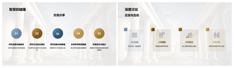 哲学研究理论方法创新与古希腊主题展望PPT模板