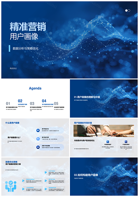 用户画像数据分析驱动精准营销策略优化PPT模板