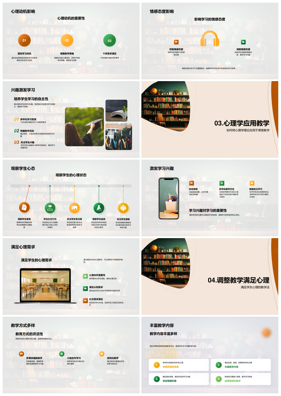 儿童心理发展导向个性化教学策略PPT模板