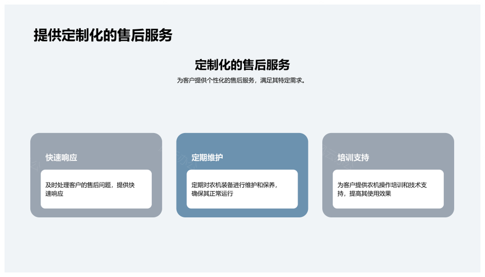 农机装备市场发展现状趋势产销分析PPT模板