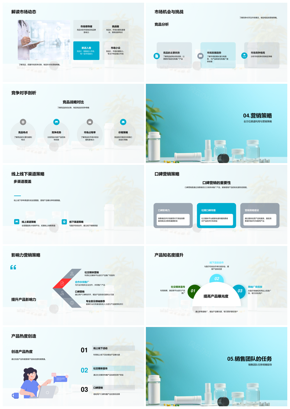 医保产品安全便利优势赢市场消费需求PPT模板