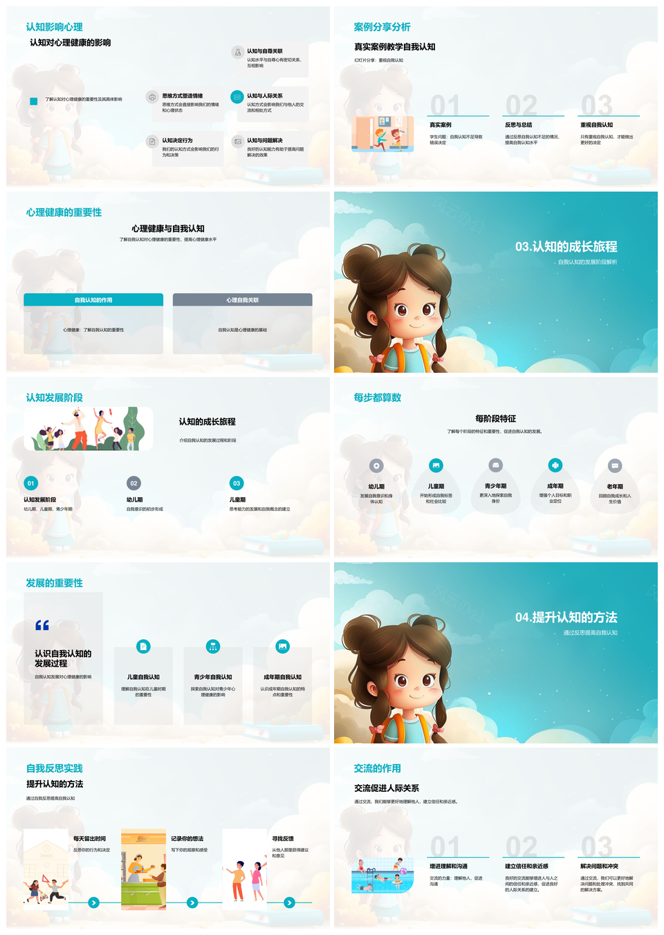 小学生自我认知心理素质教学课件