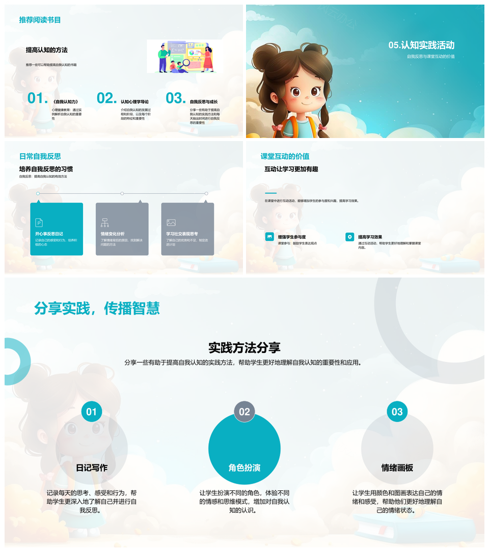 小学生自我认知心理素质教学课件