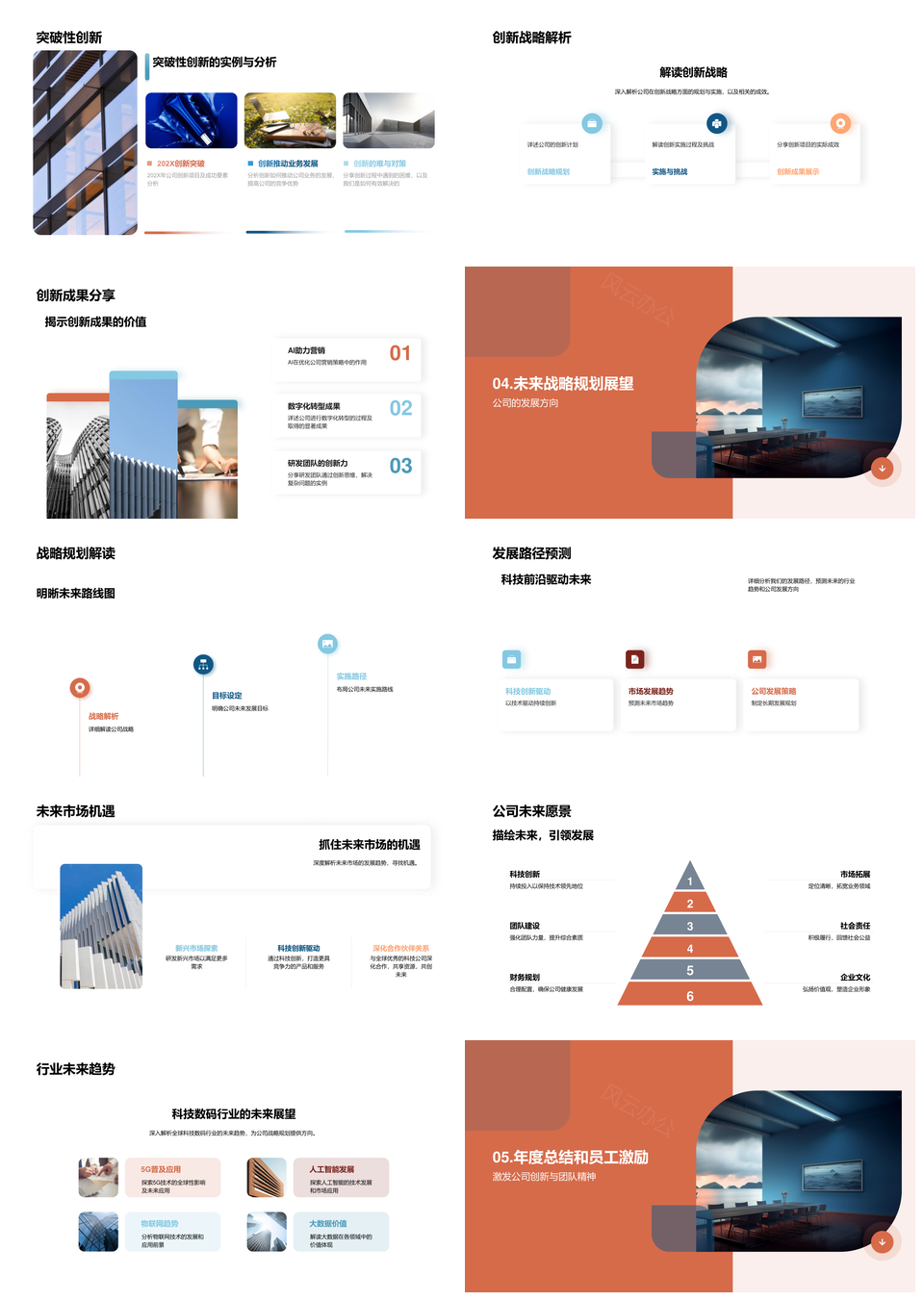 202520XX科技数码团队创新突破与战略发展PPT模板