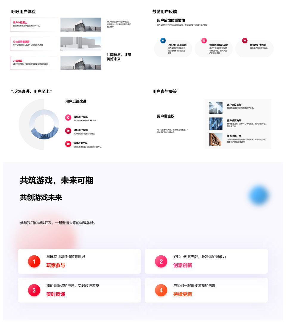 用户反馈驱动游戏产品创新服务优化PPT模板