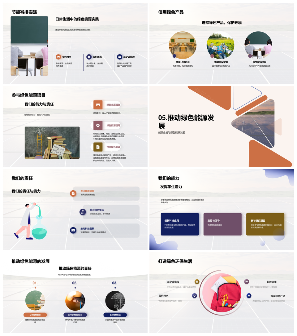 能源革命引领绿色能源未来发展趋势PPT模板