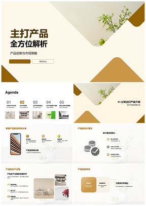 家居家具主打产品设计生产环保策略解析PPT模板