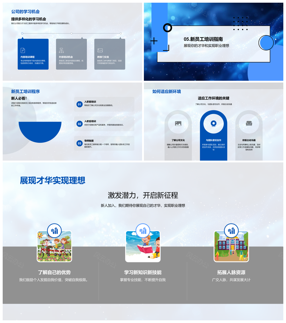 新员工入职培训融入职责文化PPT模板