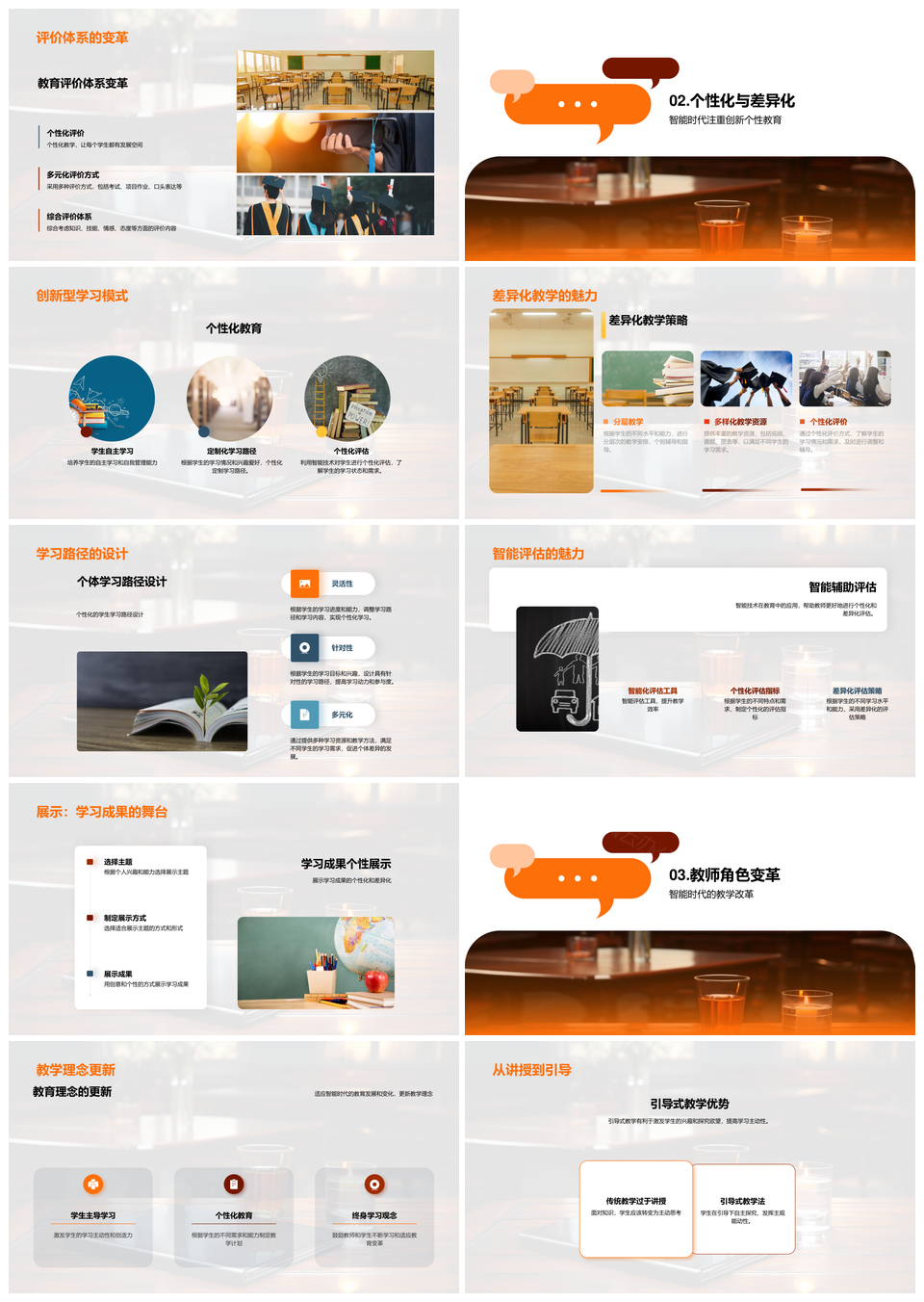 智能技术驱动教育革新教师角色转型PPT模板