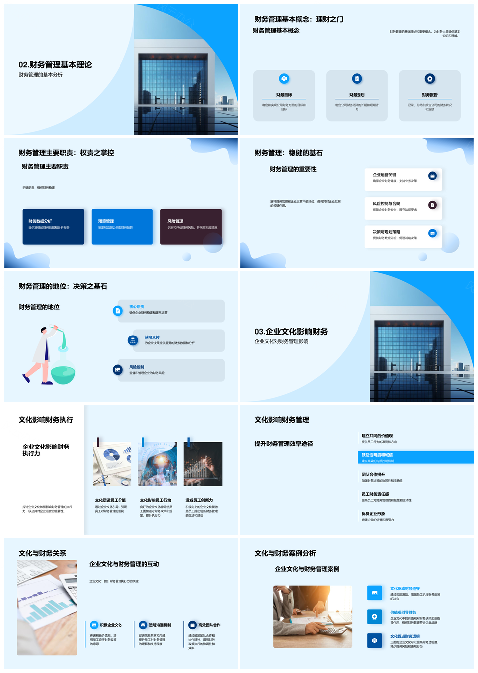 企业文化驱动财务运营提升企业竞争力PPT模板