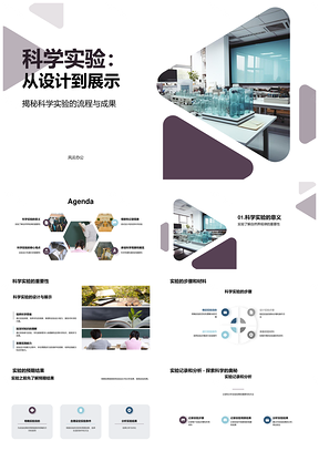 小学科学教师实验设计与展示培训PPT模板