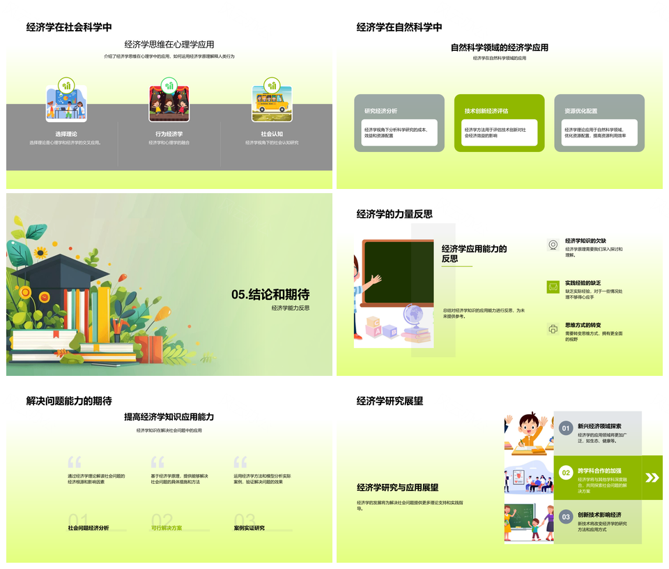2025经济学视角社会资源配置效率市场计划供需策略PPT模板