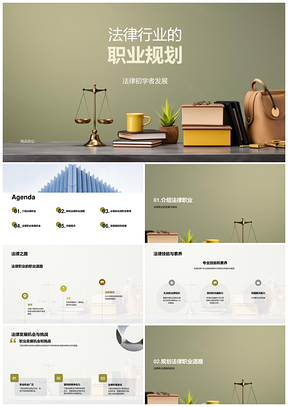 法律初学者职业规划与发展阶段专业技能PPT模板
