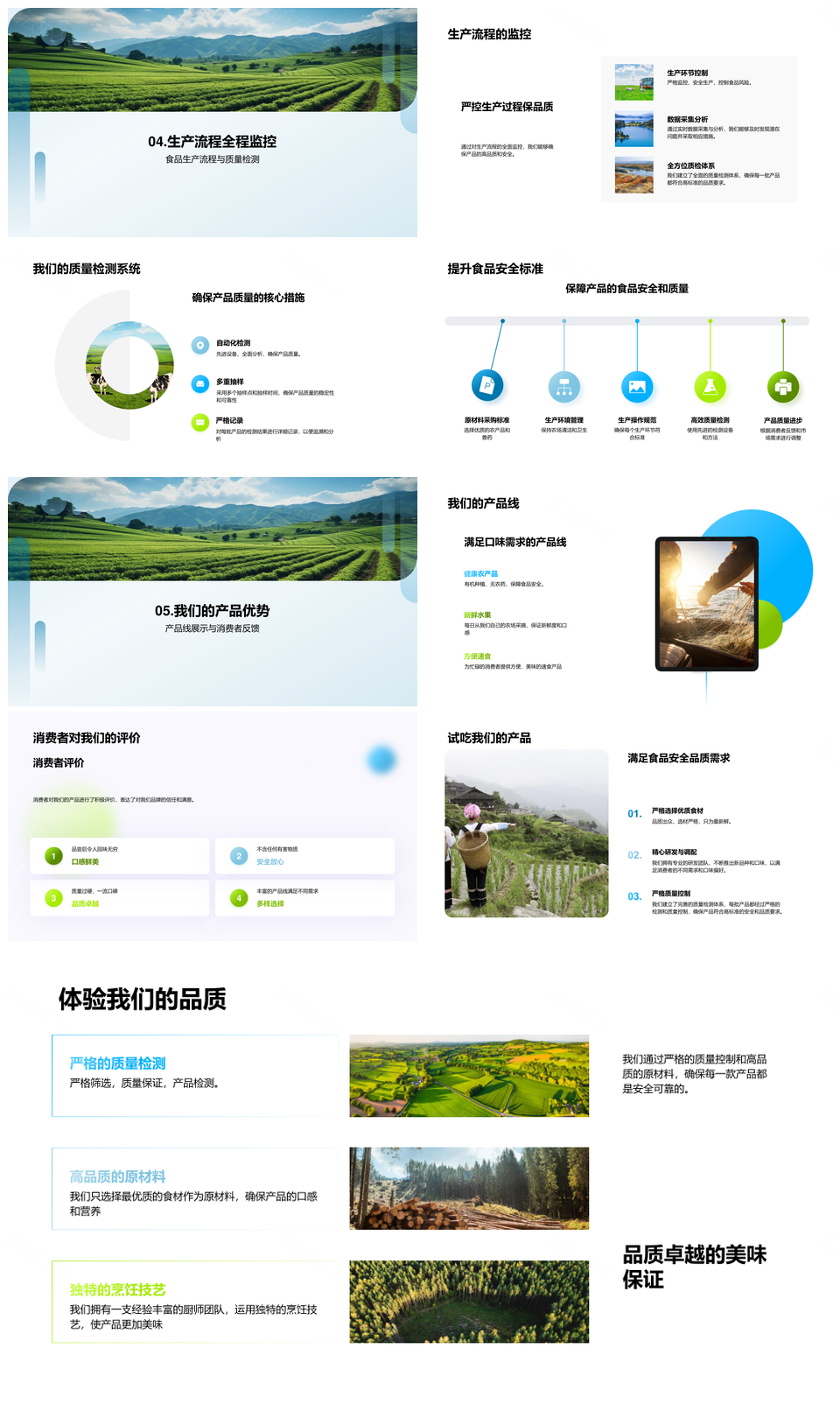 源头管控农产流程高科技保障品质研发全程监控PPT模板
