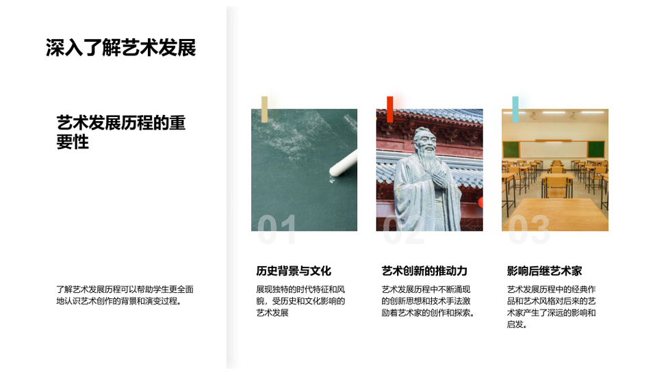 高中二年级美术课艺术家代表作品画笔教学课件