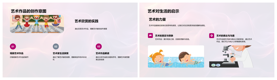 2025艺术赏析课要素背景与方法PPT模板