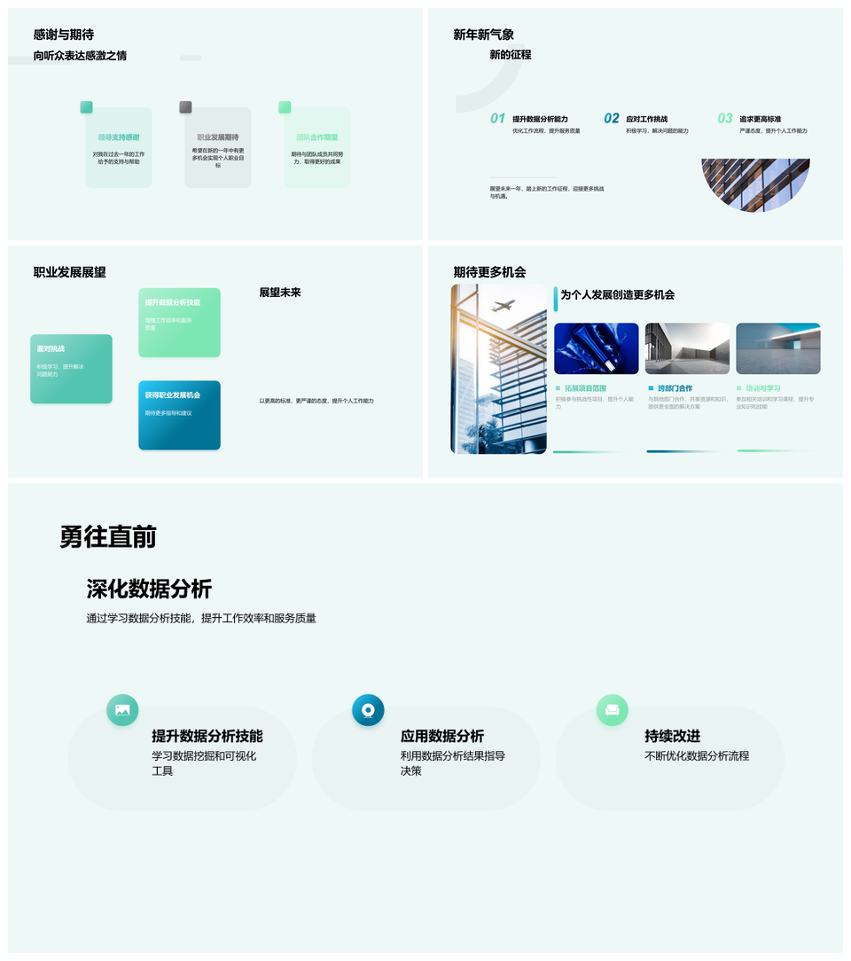 职业规划蓝海项目挑战策略与技能提升路径PPT模板