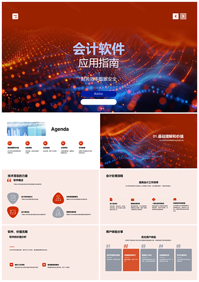 会计软件自动化财务管理高效应用指南PPT模板