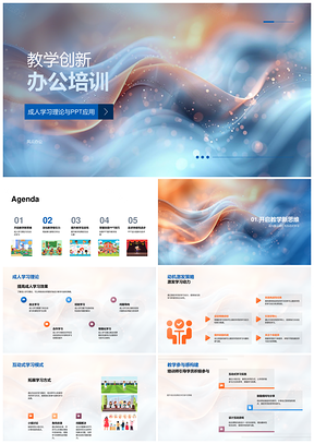 教学创新办公培训PPT互动富媒体故事化