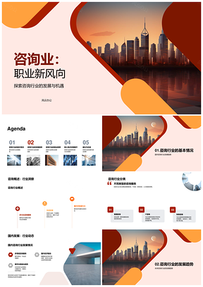 资深咨询师领航管理IT财务人力数字化咨询趋势PPT模板