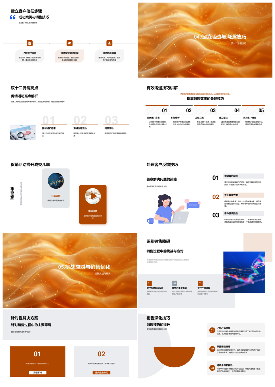 2025双十二保险销售目标策略产品线转化案例技巧动员PPT模板