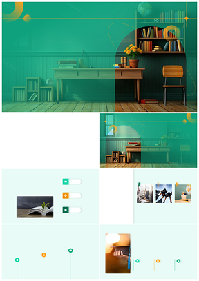 优秀班级文化凝聚促健康发展PPT模板