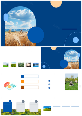大数据驱动农产品销售策略趋势预测PPT模板