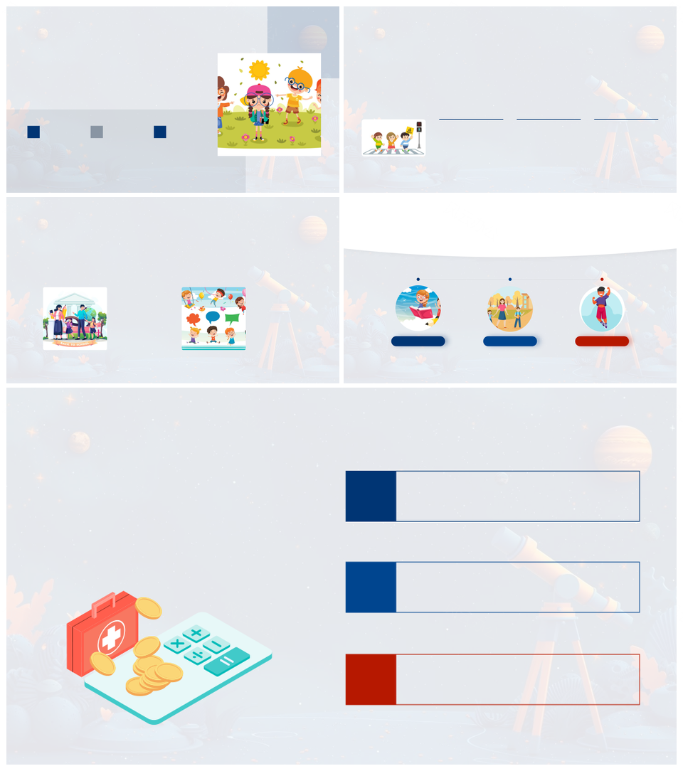 五年级学生家长天文课程恒星宇宙望远镜教学PPT模板
