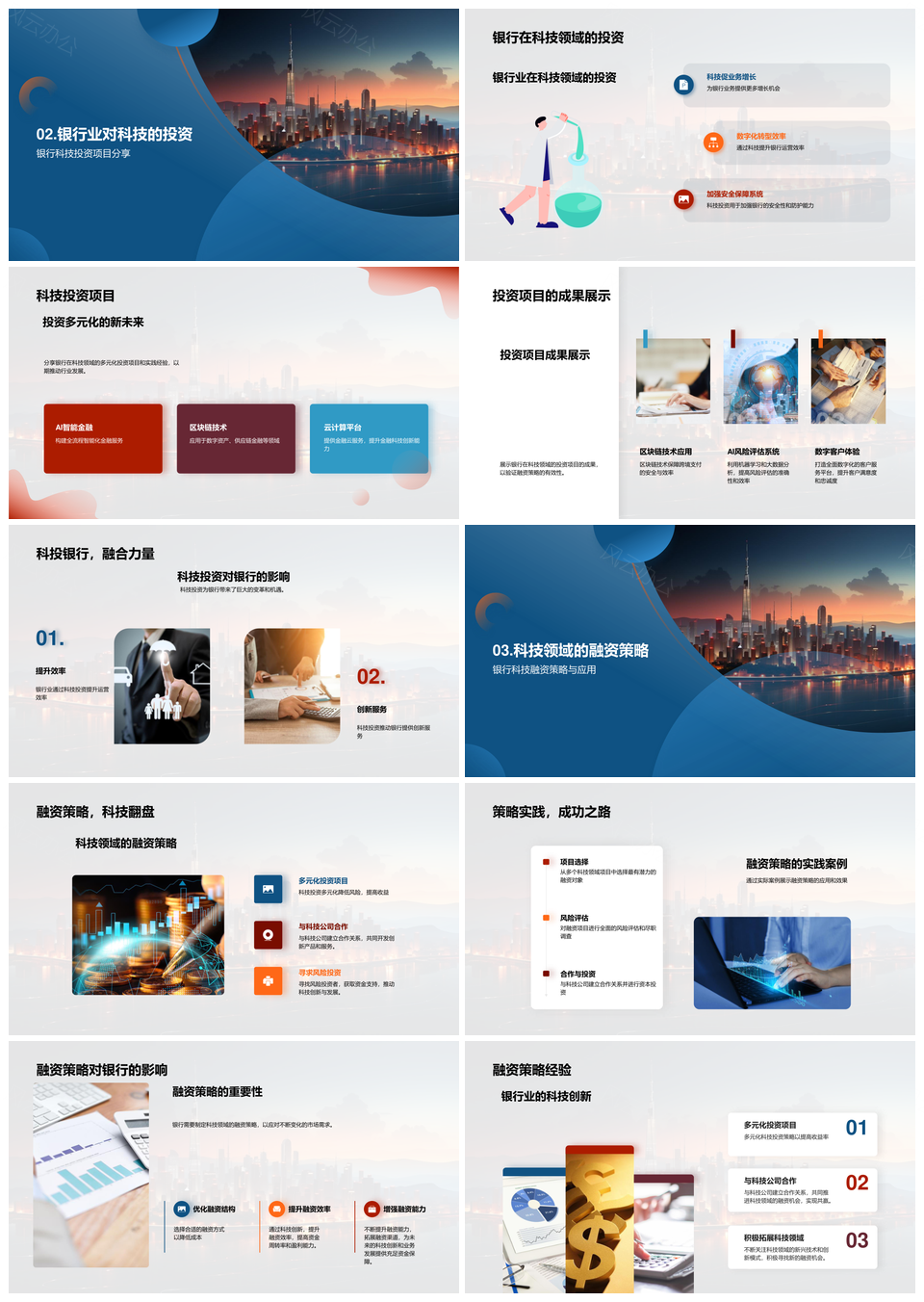 金融科技银行投资融资策略创新路径PPT模板