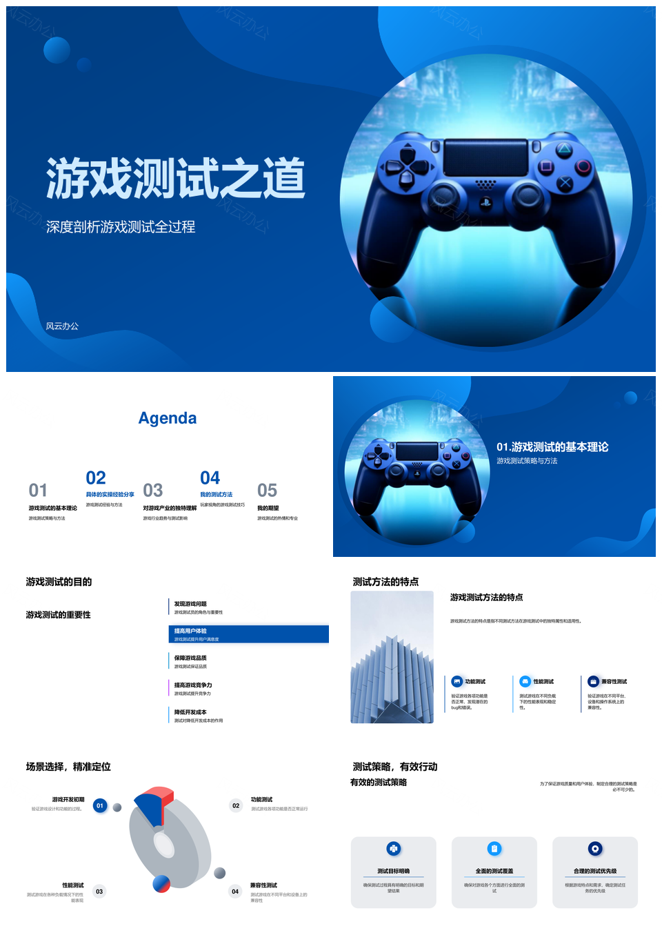 手游测试策略方法及未来用户体验趋势PPT模板