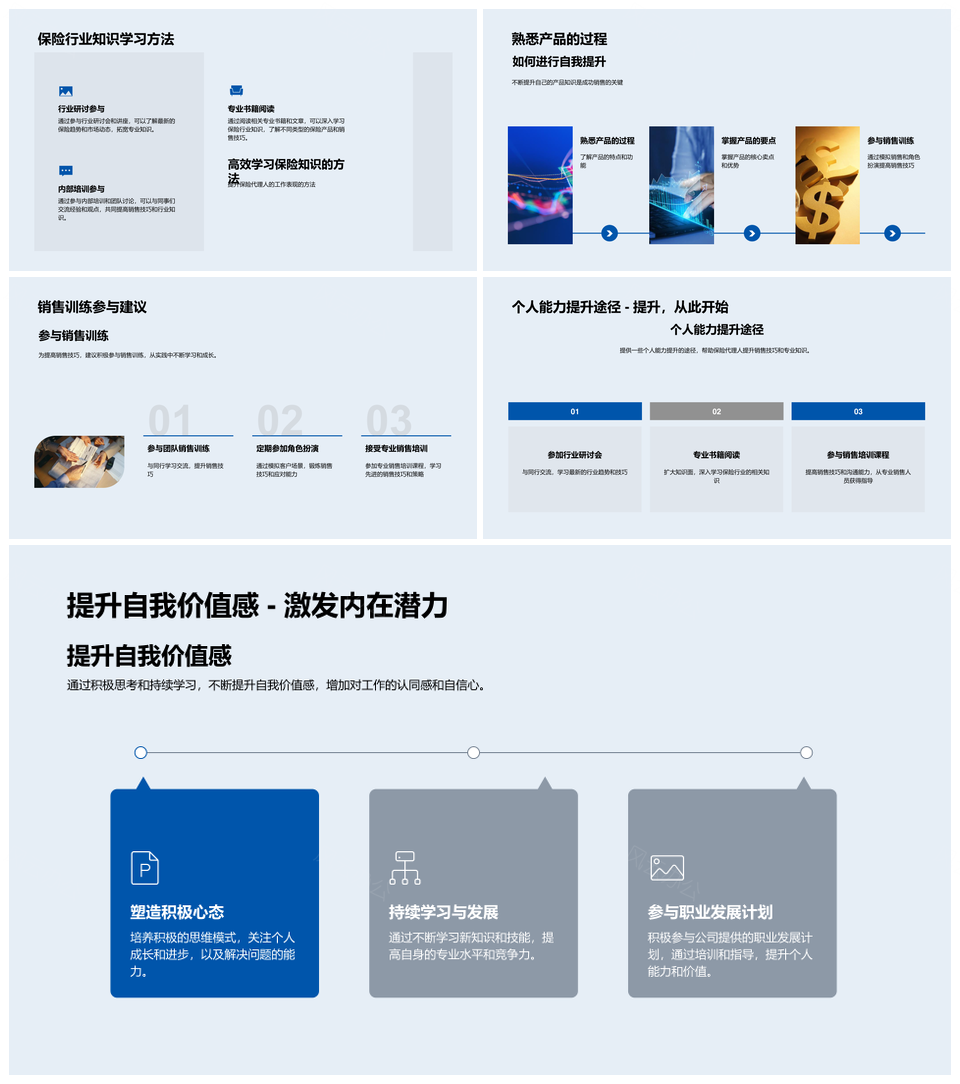 保险新人销售技巧产品知识培训课件