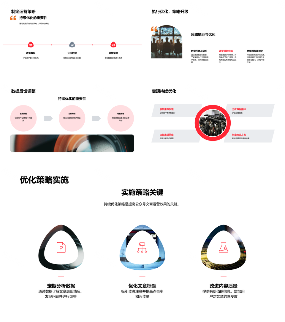 春分公众号樱花文化营销互动策略优化PPT模板