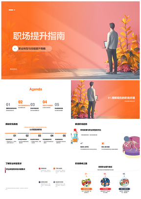 2025职场提升转型技能发展全攻略PPT模板