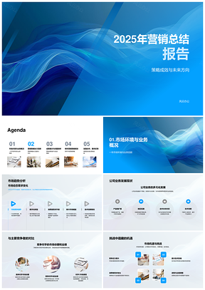 202520XX年营销策略趋势业务竞对机遇活动工具团队总结PPT模板