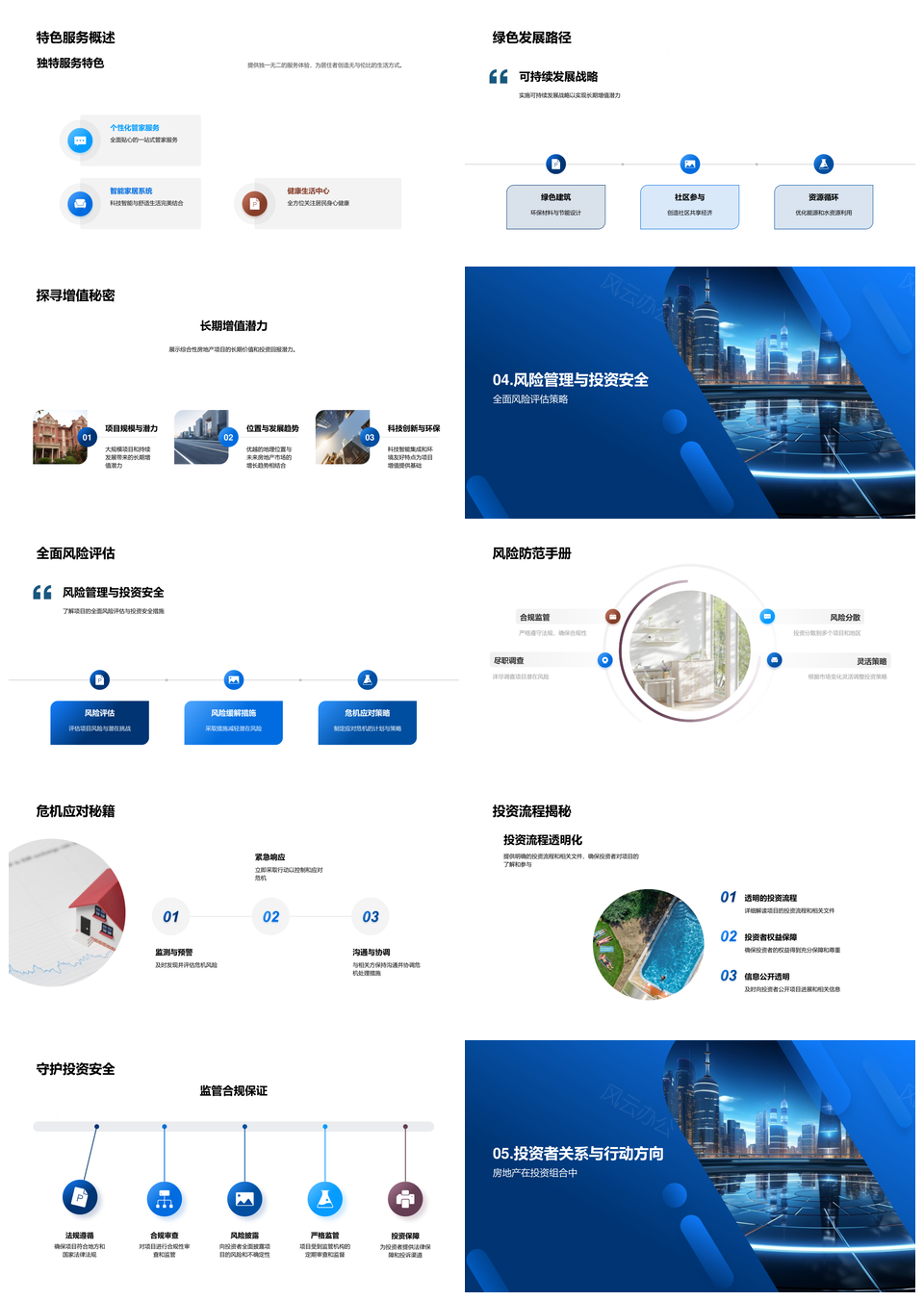 智慧生态社区引领未来式建筑革新PPT模板