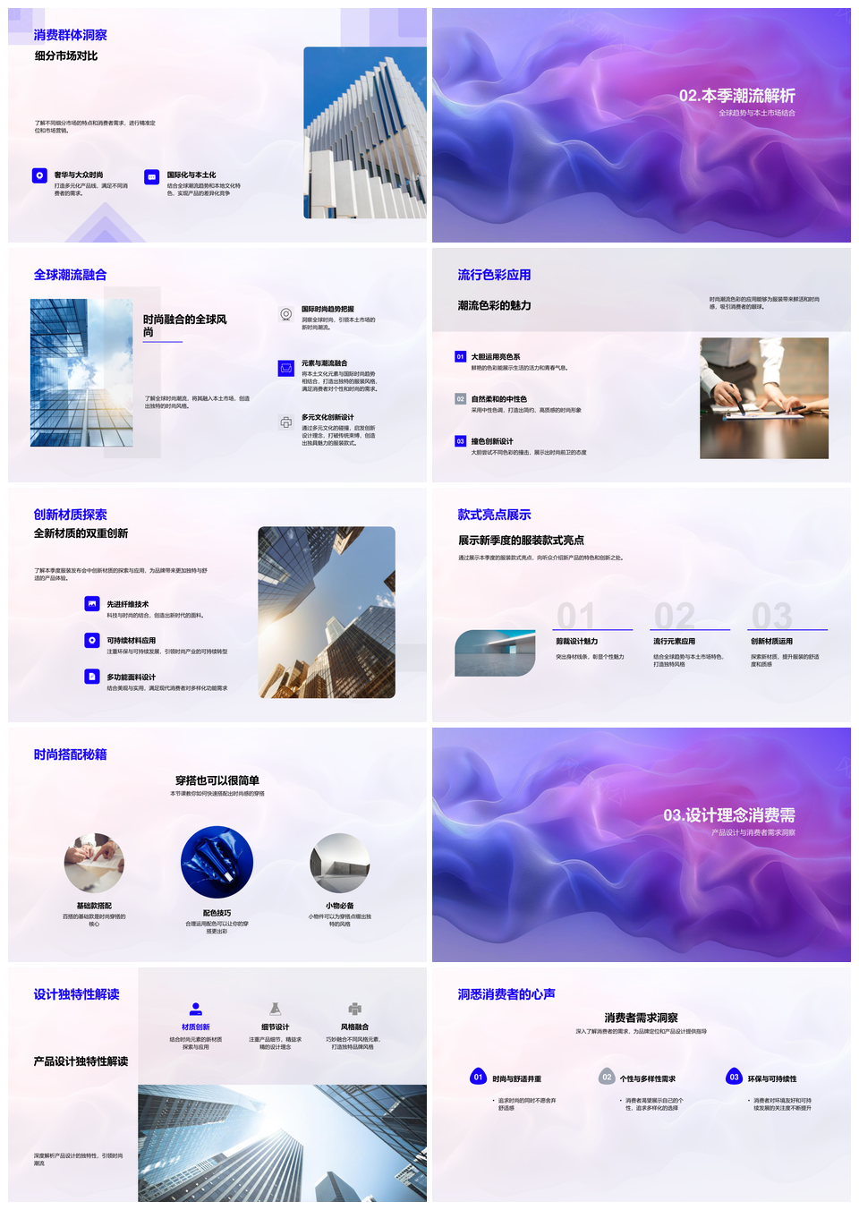 2025服装潮流趋势营销精准定位消费群体品牌设计全球本土市场PPT模板
