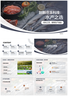 水产冷冻加工技术设备与工程师解析PPT模板