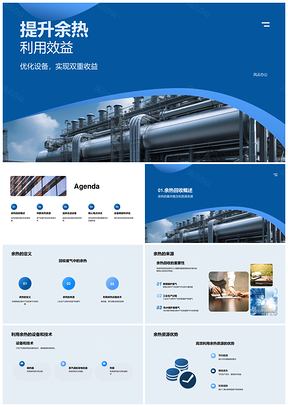 工业锅炉余热高效利用技术及企业需求PPT模板